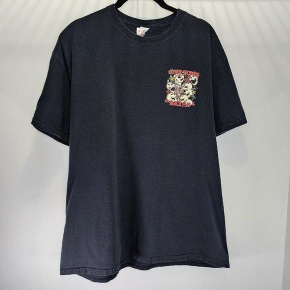 Daytona Beach Bike Week 2013‎ Skull Lucky 13 Shirt Black Joe Coo Design Size XL - Picture 1 of 5